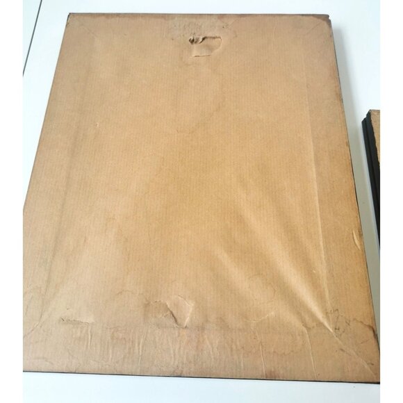 Set 2 French Art Prints by Vernon & Fournier Framed Victorian 1950s - Picture 8 of 10